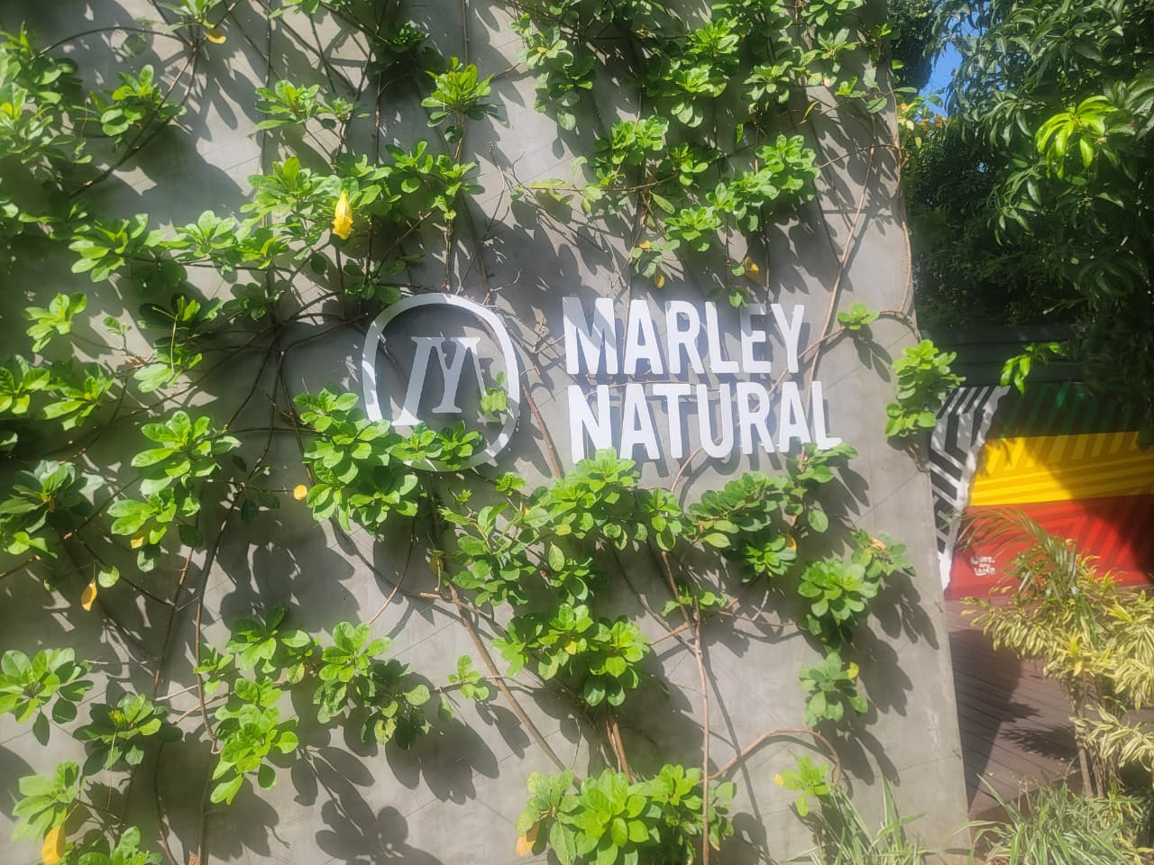 Marley Natural garden sign